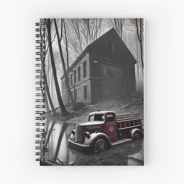 Item preview, Abandoned Toy Series: Fire Truck designed and sold by InkandAccents.