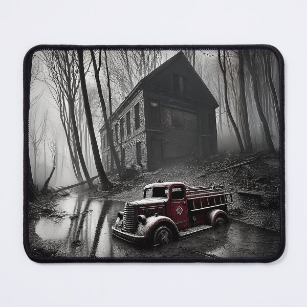 Item preview, Abandoned Toy Series: Fire Truck designed and sold by InkandAccents.