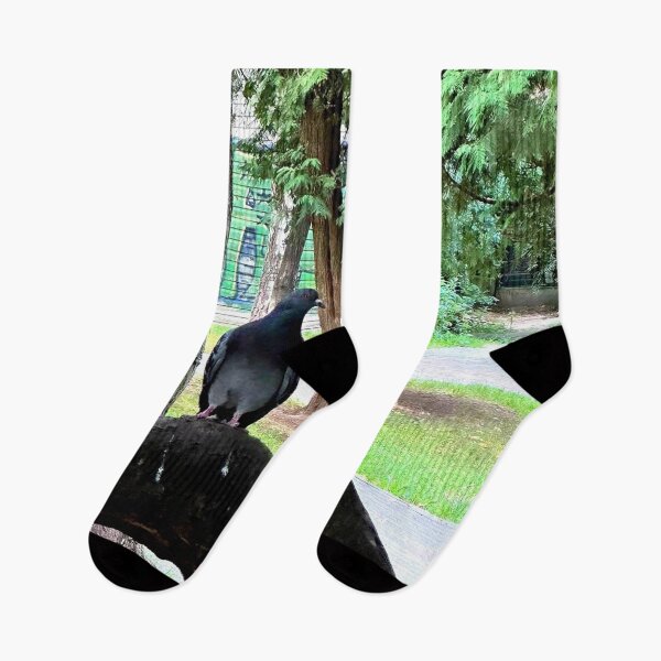 Item preview, Urban Calm: A Pigeon’s Pause in the Park designed and sold by NatureChampion.