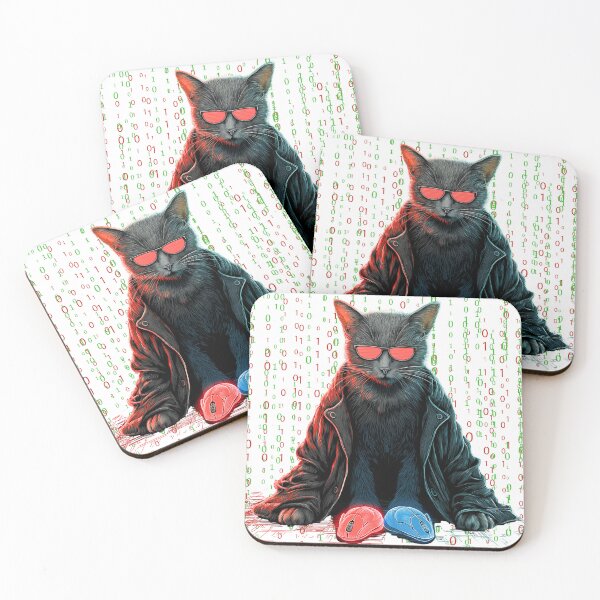 Item preview, Meowtrix – White Code Edition designed and sold by OskArt design.