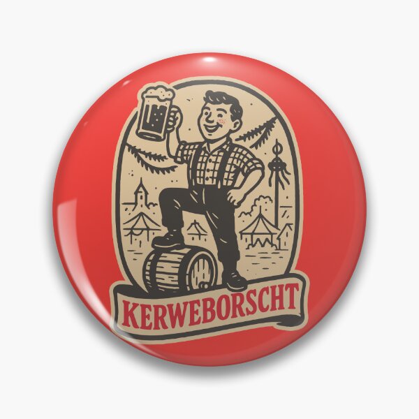 Item preview, Village lad Kerweborscht at fest time designed and sold by Boogosh.
