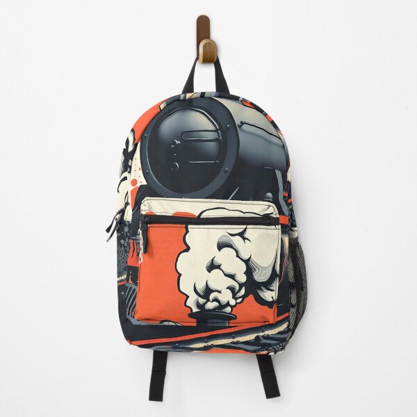 Item preview, Steam Train in Comic Pop Art Style designed and sold by AbdS07.
