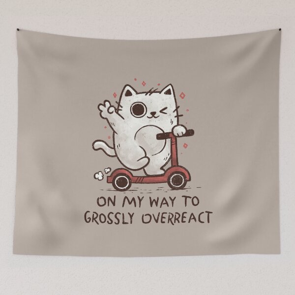 Item preview, On My Way To Grossly Overreact designed and sold by koalateess.