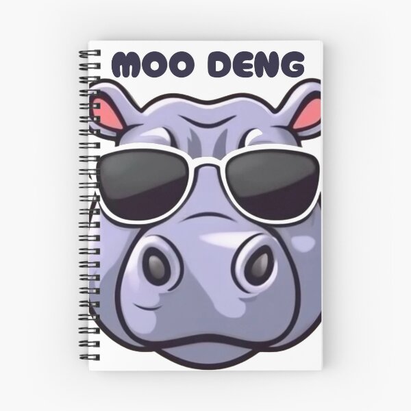 Item preview, Cute Moo Deng Baby Hippo Sticker designed and sold by AlienTechs.