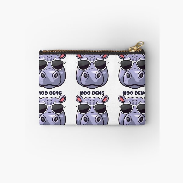 Item preview, Cute Moo Deng Baby Hippo Sticker designed and sold by AlienTechs.