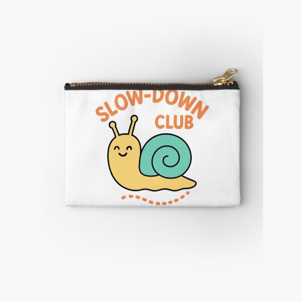 Item preview, Slow-Down Club Snail designed and sold by KomoriYuki.