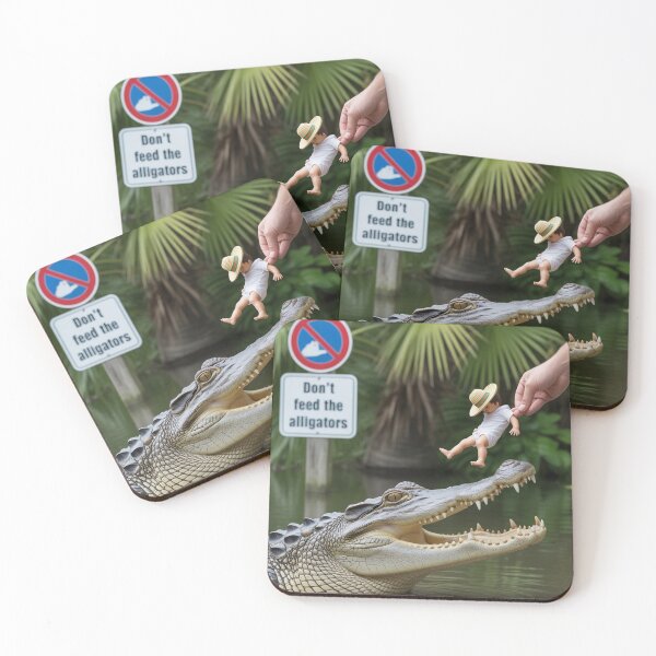 Item preview, Don't Feed the Alligators designed and sold by OnTheEdge-OrAmI.