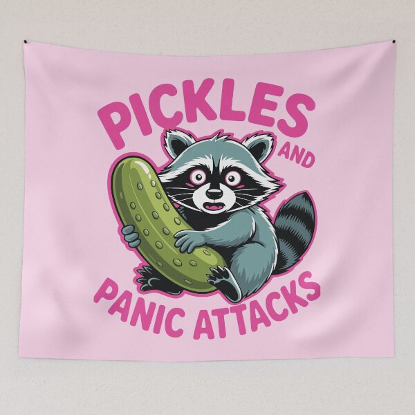 Item preview, Pickles and panic attacks designed and sold by BrownHorse90s.