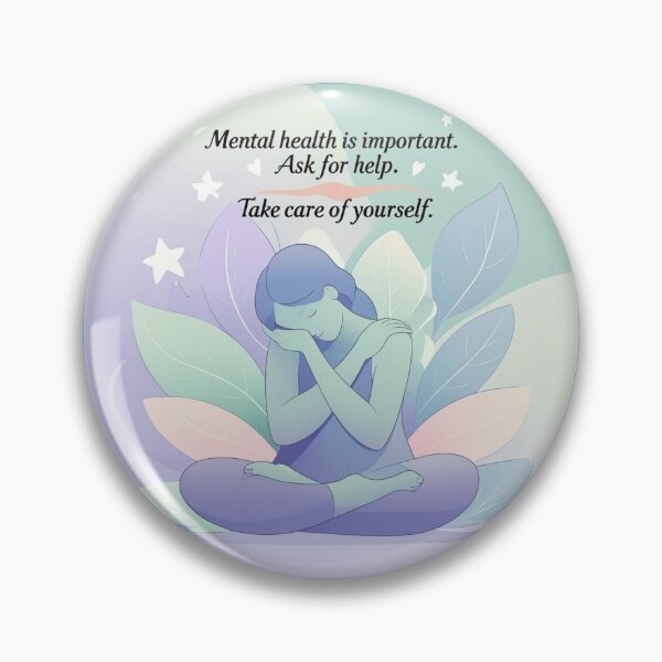 Item preview, Prioritize your Mental Health designed and sold by Nature's Palette.
