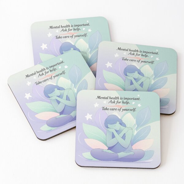 Item preview, Prioritize your Mental Health designed and sold by Nature's Palette.
