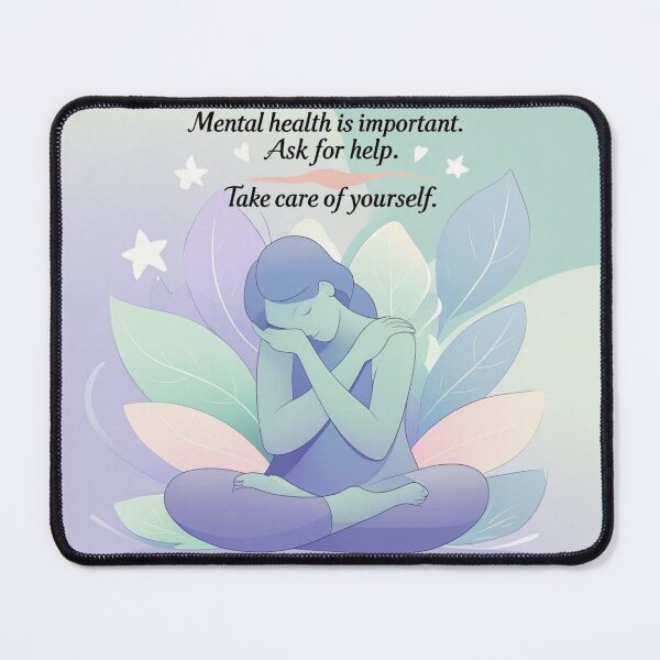 Item preview, Prioritize your Mental Health designed and sold by Nature's Palette.