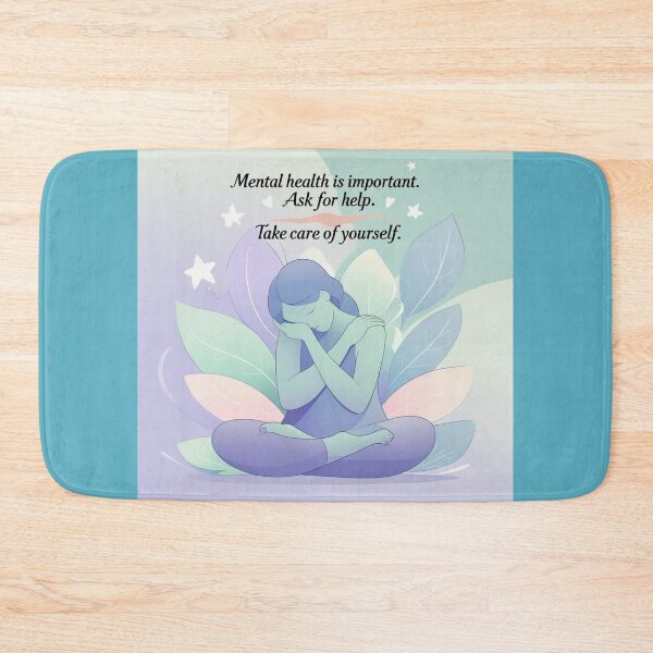 Item preview, Prioritize your Mental Health designed and sold by Nature's Palette.