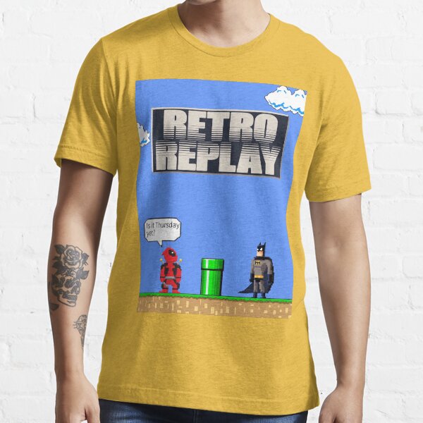 retro replay shirt