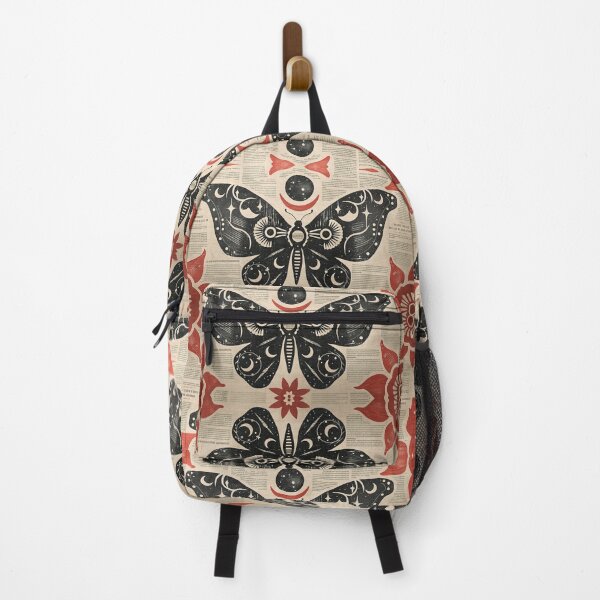 Item preview, Vintage Newspaper Moth designed and sold by Napxcha.