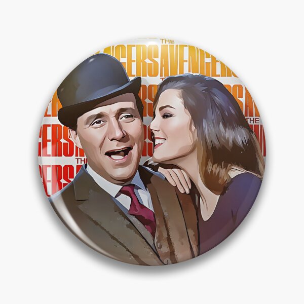 Item preview, Jonathan Steed and Emma Peel - The Avengers - 60s Spies designed and sold by deusrex007.