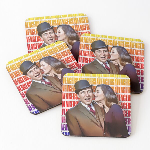 Item preview, Jonathan Steed and Emma Peel - The Avengers - 60s Spies designed and sold by deusrex007.