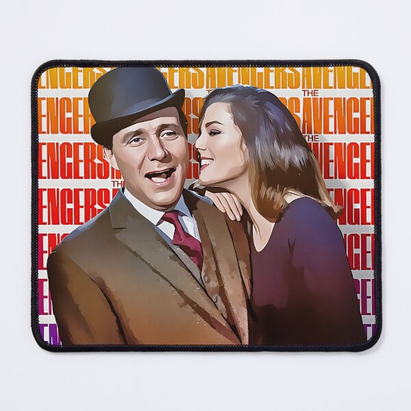 Item preview, Jonathan Steed and Emma Peel - The Avengers - 60s Spies designed and sold by deusrex007.