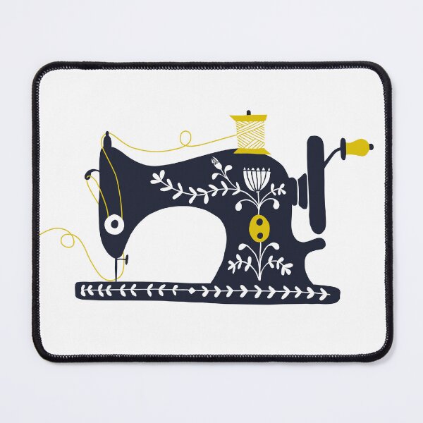 Item preview, Black Retro Sewing Machine designed and sold by Jane Farnham.