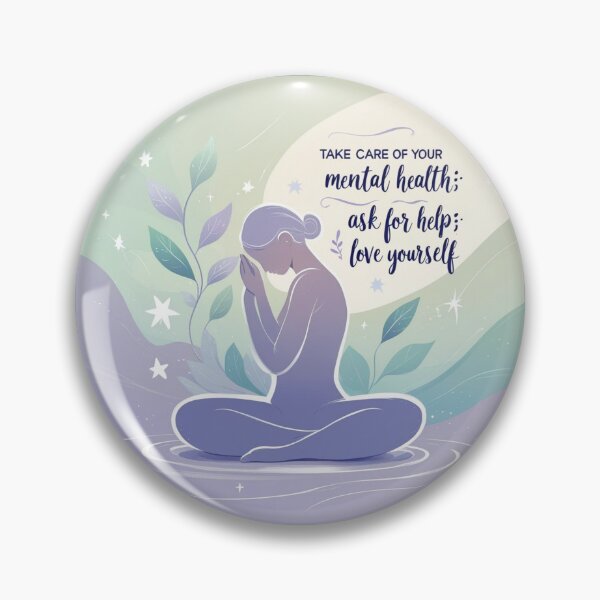 Item preview, Take care of your Mental Health designed and sold by Nature's Palette.