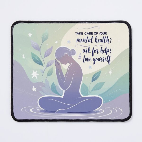 Item preview, Take care of your Mental Health designed and sold by Nature's Palette.