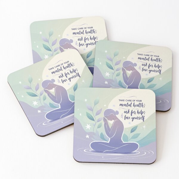Item preview, Take care of your Mental Health designed and sold by Nature's Palette.