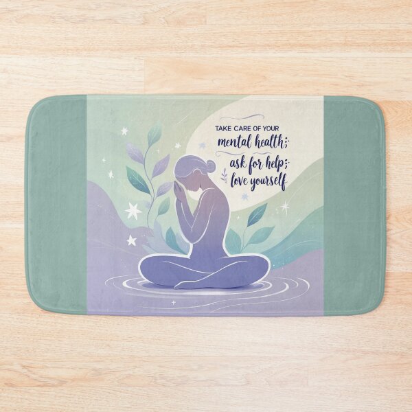 Item preview, Take care of your Mental Health designed and sold by Nature's Palette.