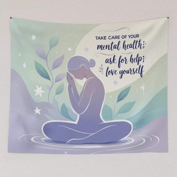 Item preview, Take care of your Mental Health designed and sold by Nature's Palette.