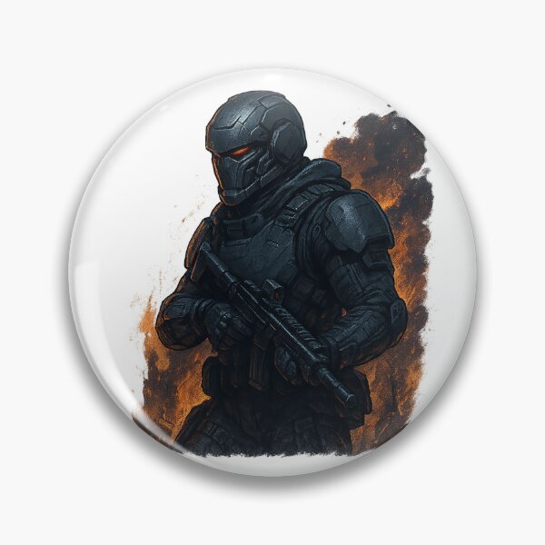Item preview, Futuristic Soldier – Fight in a Devastated World designed and sold by ALBANAT.