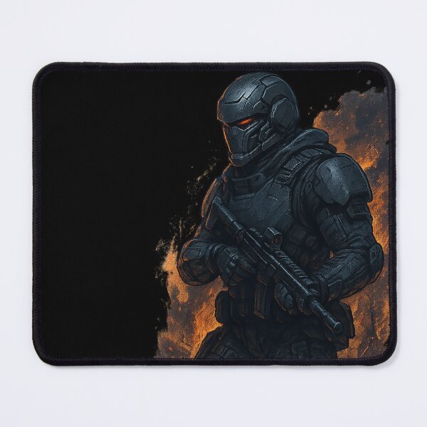 Item preview, Futuristic Soldier – Fight in a Devastated World designed and sold by ALBANAT.