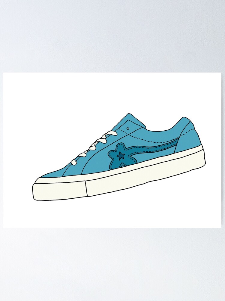 Converse Blue Golf Le Fleur Poster for Sale by Dylan Rogers Redbubble