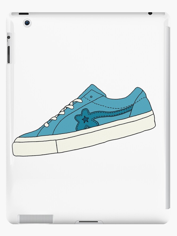blue golf converse
