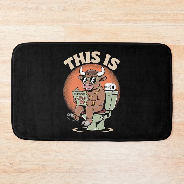 Item preview, This Is Bullshit Toilet - This funny gift is perfect for people with a sense of humor who love sarcasm, memes, and aren’t afraid to say what they really think. designed and sold by ZyziowskyArt.