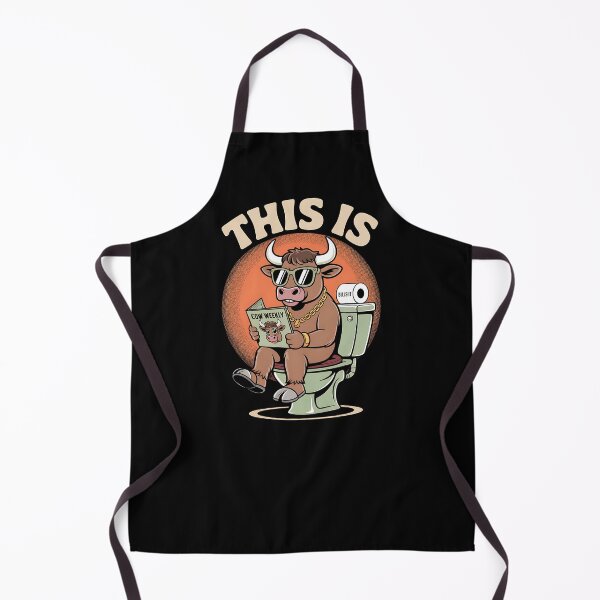 Item preview, This Is Bullshit Toilet - This funny gift is perfect for people with a sense of humor who love sarcasm, memes, and aren’t afraid to say what they really think. designed and sold by ZyziowskyArt.