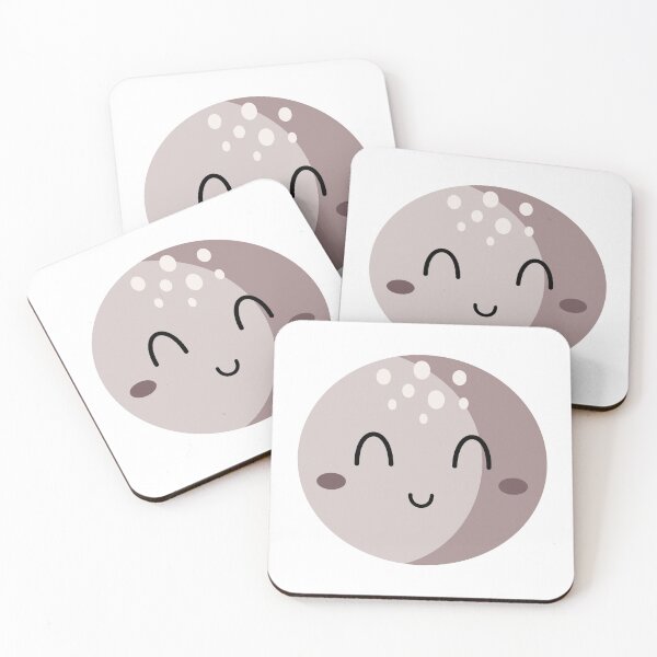 Item preview, Full Moon Emoji designed and sold by Julza Art.