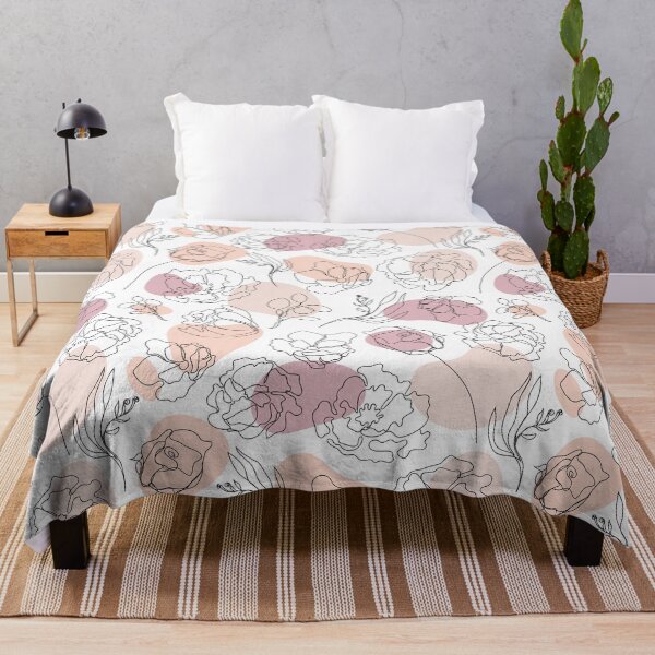 Item preview, Abstract Blooms - Minimalist One-Line Floral Art designed and sold by RC Design.