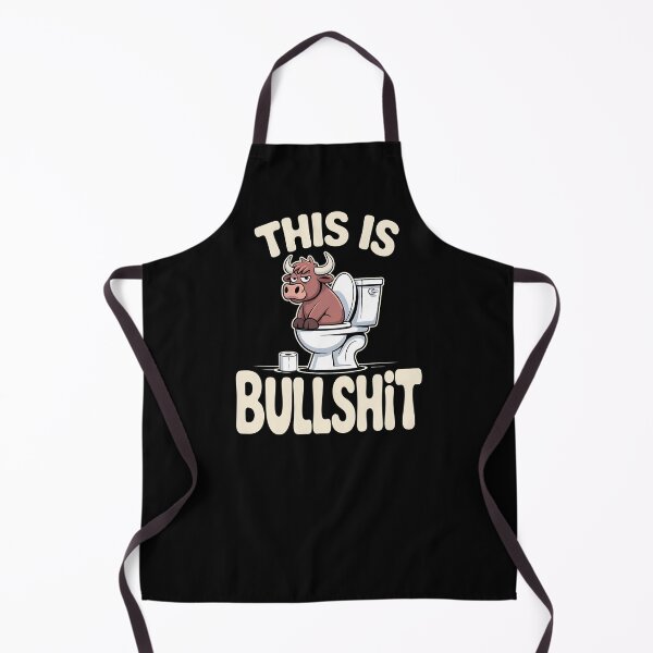 Item preview, This Is Bullshit Toilet - This funny gift is perfect for people with a sense of humor who love sarcasm, memes, and aren’t afraid to say what they really think. designed and sold by ZyziowskyArt.