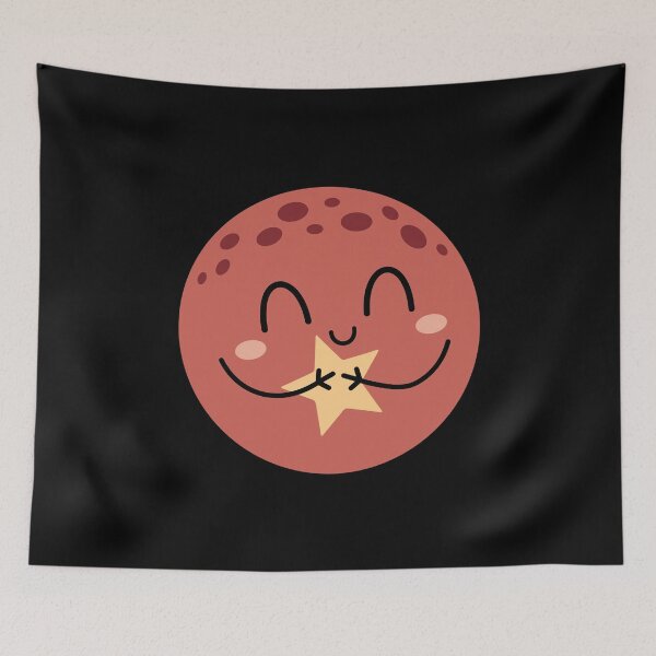 Item preview, Full Moon with Star - Boho Aesthetic designed and sold by Julza Art.