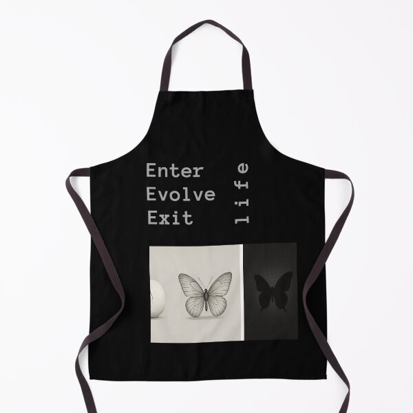 Item preview, Evolve life Enter life Exit life. Entering life like a butterfly. designed and sold by Marpin91.