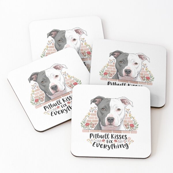 Item preview, Pitbull Kisses designed and sold by My Pitbull Place.