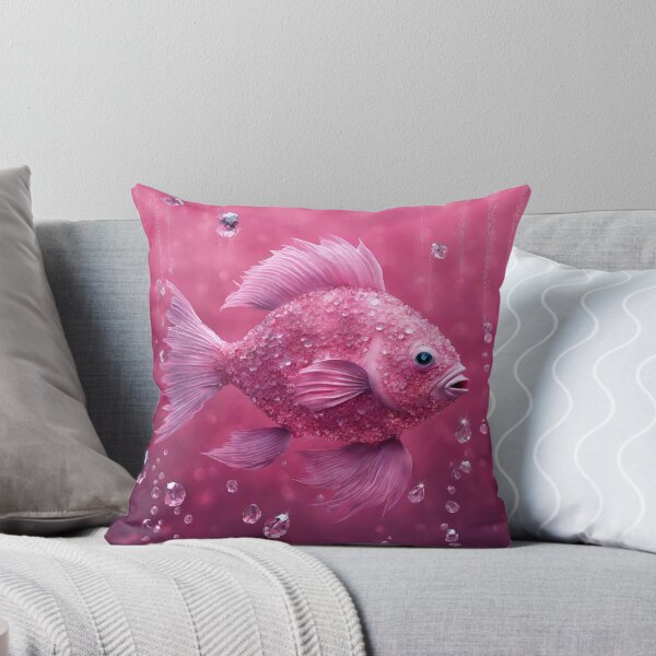 Artikel-Vorschau von Schöner rosa Fisch, Sternzeichen Wasserzeichen Fische, designt und verkauft von Sugar Wisdom .
