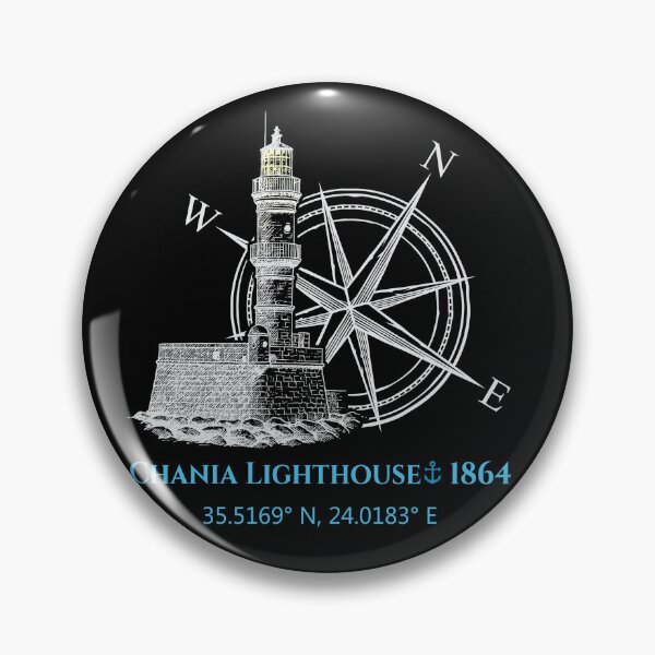 Item preview, Crete Harbor Lighthouse Design designed and sold by sbachstroem.