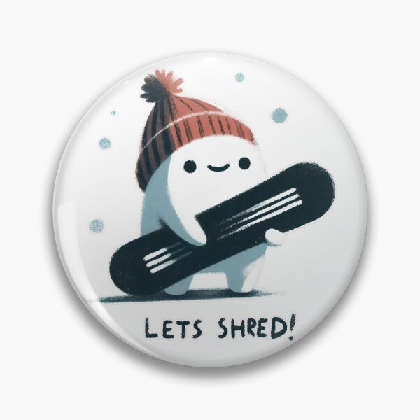 Item preview, Let's Shred! Snowboarding Creature Style designed and sold by Slick-Waffles.