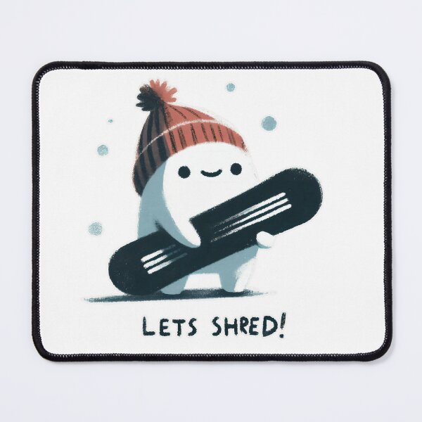 Item preview, Let's Shred! Snowboarding Creature Style designed and sold by Slick-Waffles.