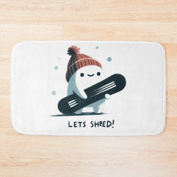 Item preview, Let's Shred! Snowboarding Creature Style designed and sold by Slick-Waffles.