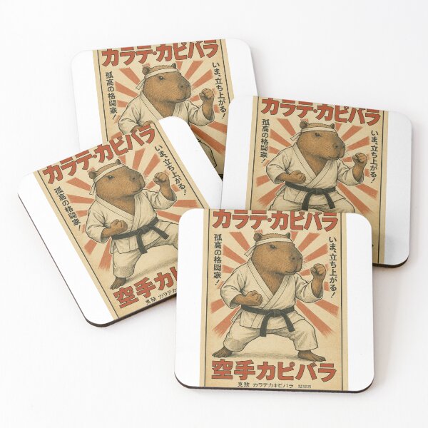 Item preview, Karate Capybara – Calm. Focused. Deadly (But Polite). designed and sold by Capybarastore_77.