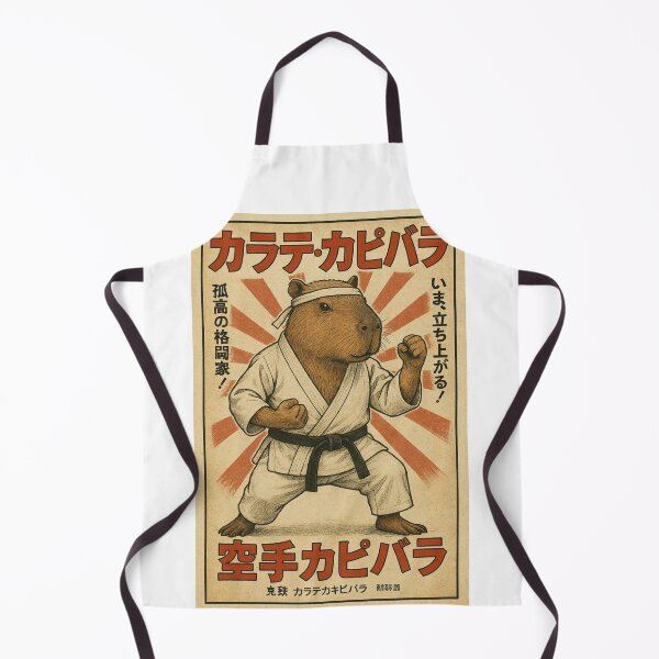 Item preview, Karate Capybara – Calm. Focused. Deadly (But Polite). designed and sold by Capybarastore_77.