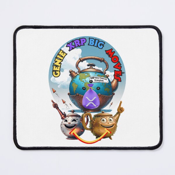 Item preview, XRP Genie Big Moves designed and sold by RoseAIArtRhythm.
