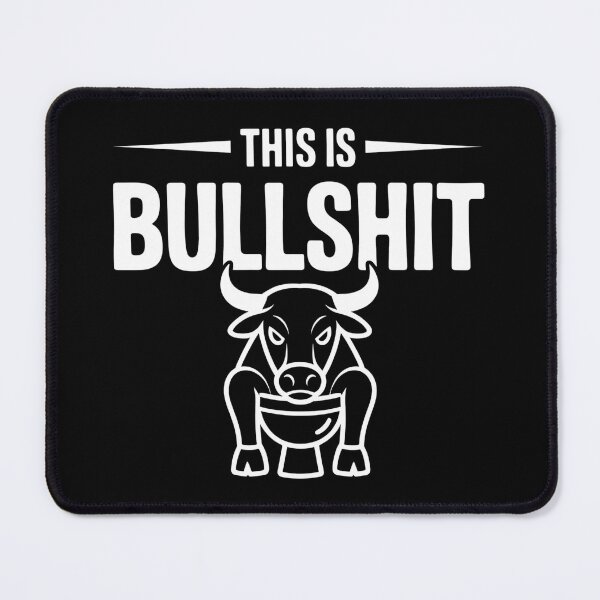 Item preview, This Is Bullshit Toilet - This funny gift is perfect for people with a sense of humor who love sarcasm, memes, and aren’t afraid to say what they really think. designed and sold by ZyziowskyArt.