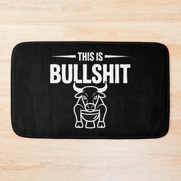 Item preview, This Is Bullshit Toilet - This funny gift is perfect for people with a sense of humor who love sarcasm, memes, and aren’t afraid to say what they really think. designed and sold by ZyziowskyArt.