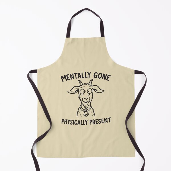 Item preview, Mentally gone physically present designed and sold by BrownHorse90s.